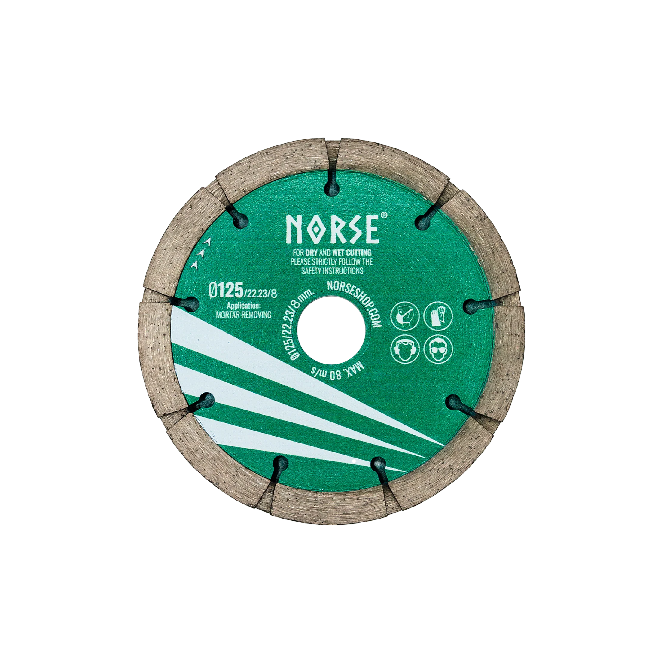 Mortar Miller Sandwich Blade 125mm - Image 5